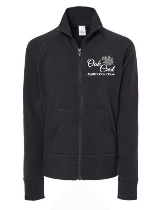 Oak Crest Boxercraft Girls' Practice Jacket ~ Black