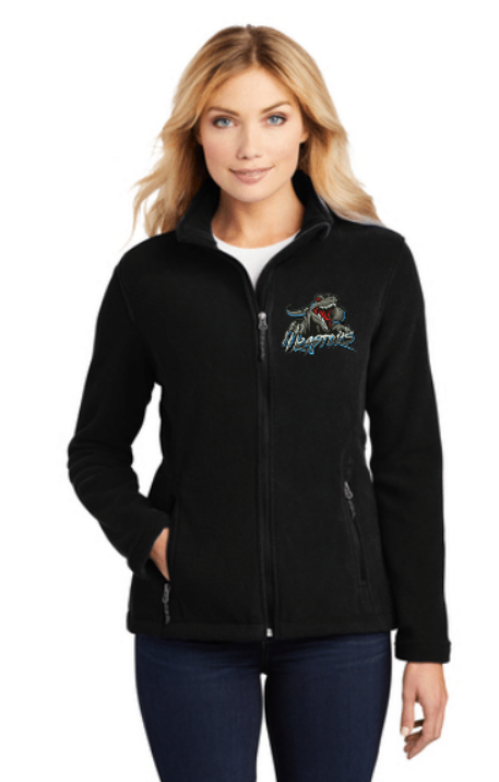 Raptors Full Zip Comfort Fleece ~ Women's