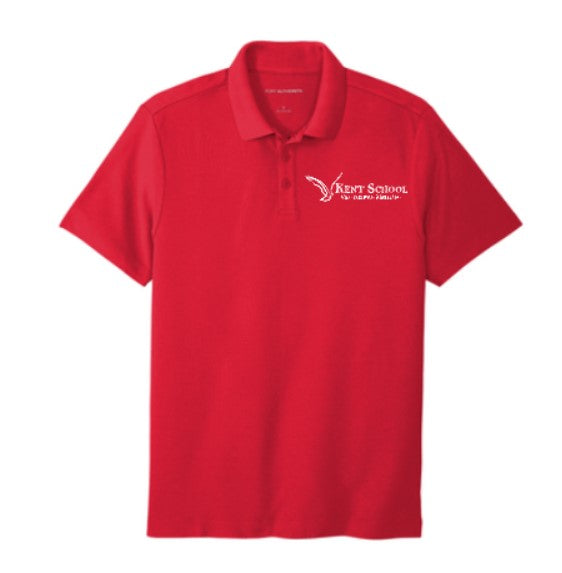 Embroidered Kent School SuperPro React ™ Polo ~ 4 Color Options