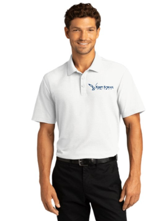 Embroidered Kent School SuperPro React ™ Polo ~ 4 Color Options