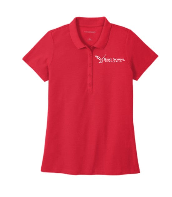 Embroidered Kent School Ladies SuperPro React™ Polo ~ 4 Color Options