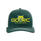 GORC Wildcats Embroidered Hat ~ Dark Green/White Wildcat Logo w Wording GORC {Snapback}
