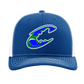 Blue Claws Baseball Embroidered Hat ~ 112 Royal/White Snapback
