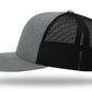 "KAOS" 3D Puff Embroidered Hat ~ Heather Grey and Black