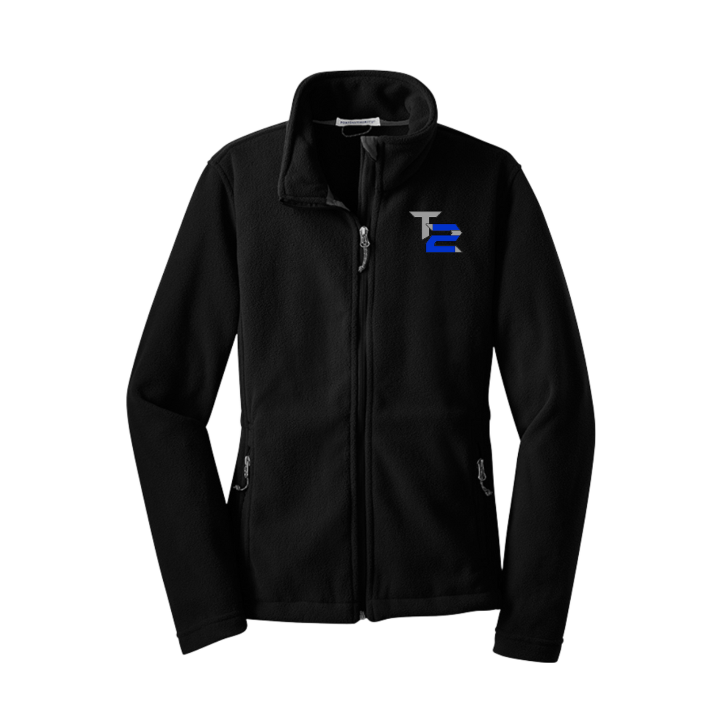 TU2RN Womens Full-Zip Comfort Fleece ~ Black