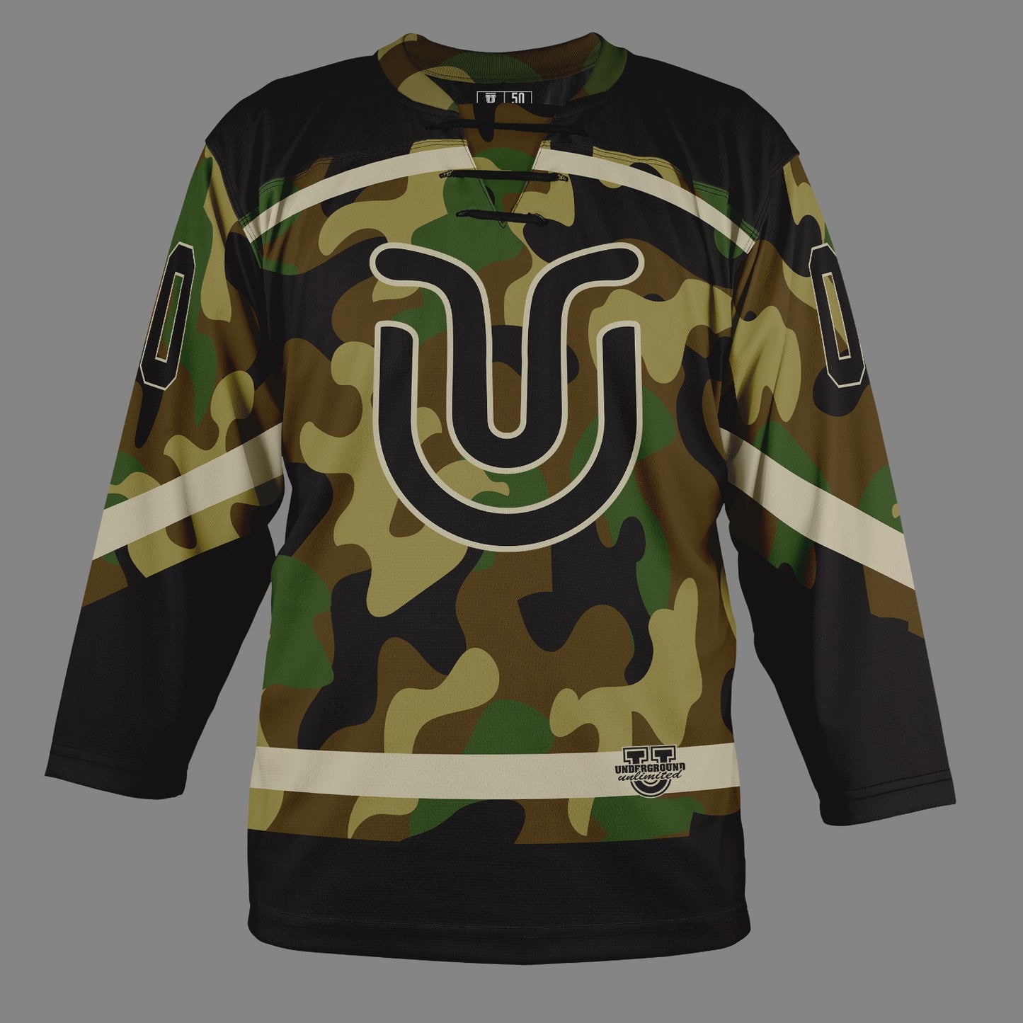 Underground Ice Hockey Game Day Jersey - Camo