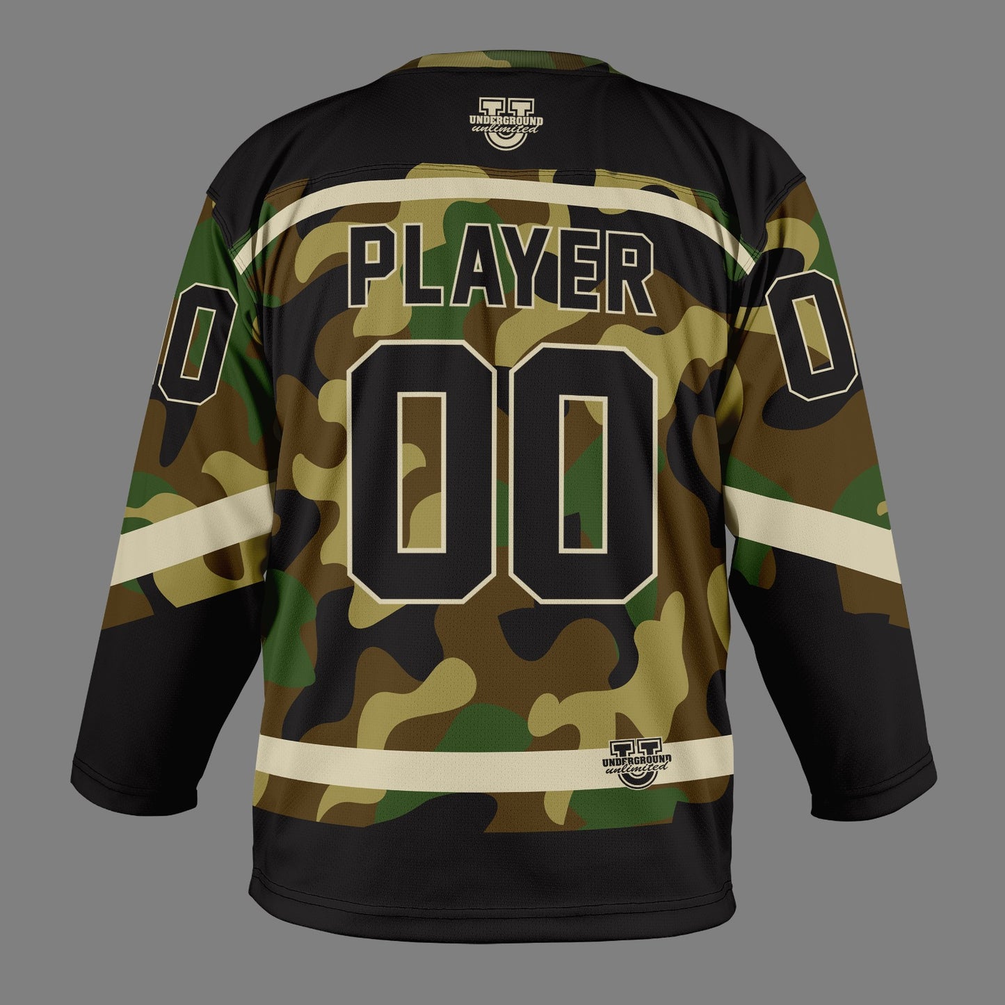 Underground Ice Hockey Game Day Jersey - Camo