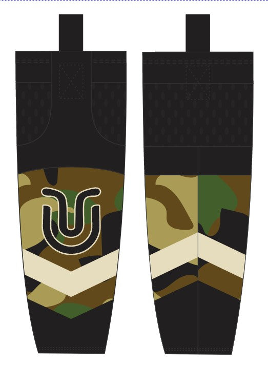 Underground Ice Hockey Socks - Camo