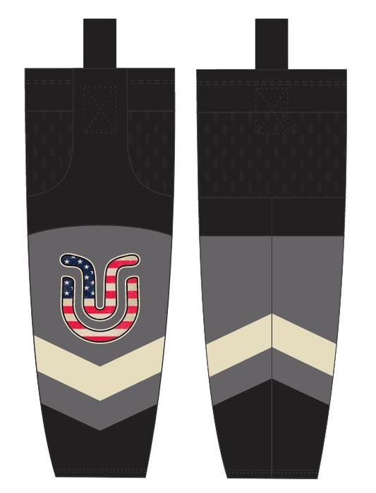 Underground Ice Hockey Socks - Grey USA