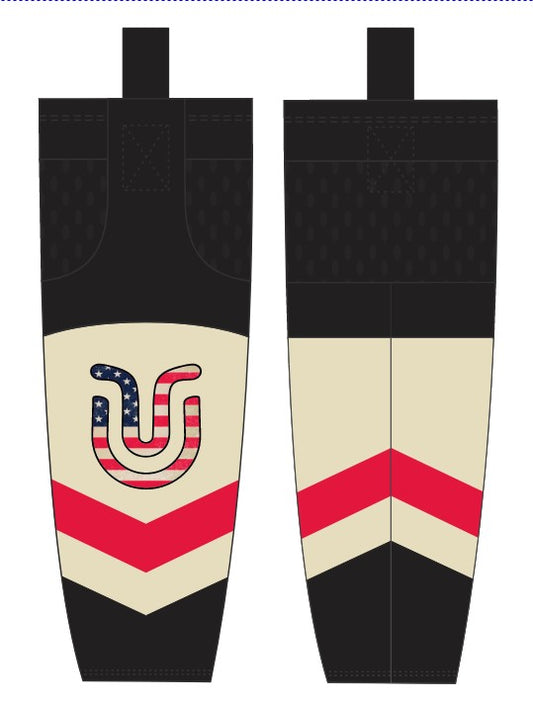 Underground Ice Hockey Socks - Tan USA
