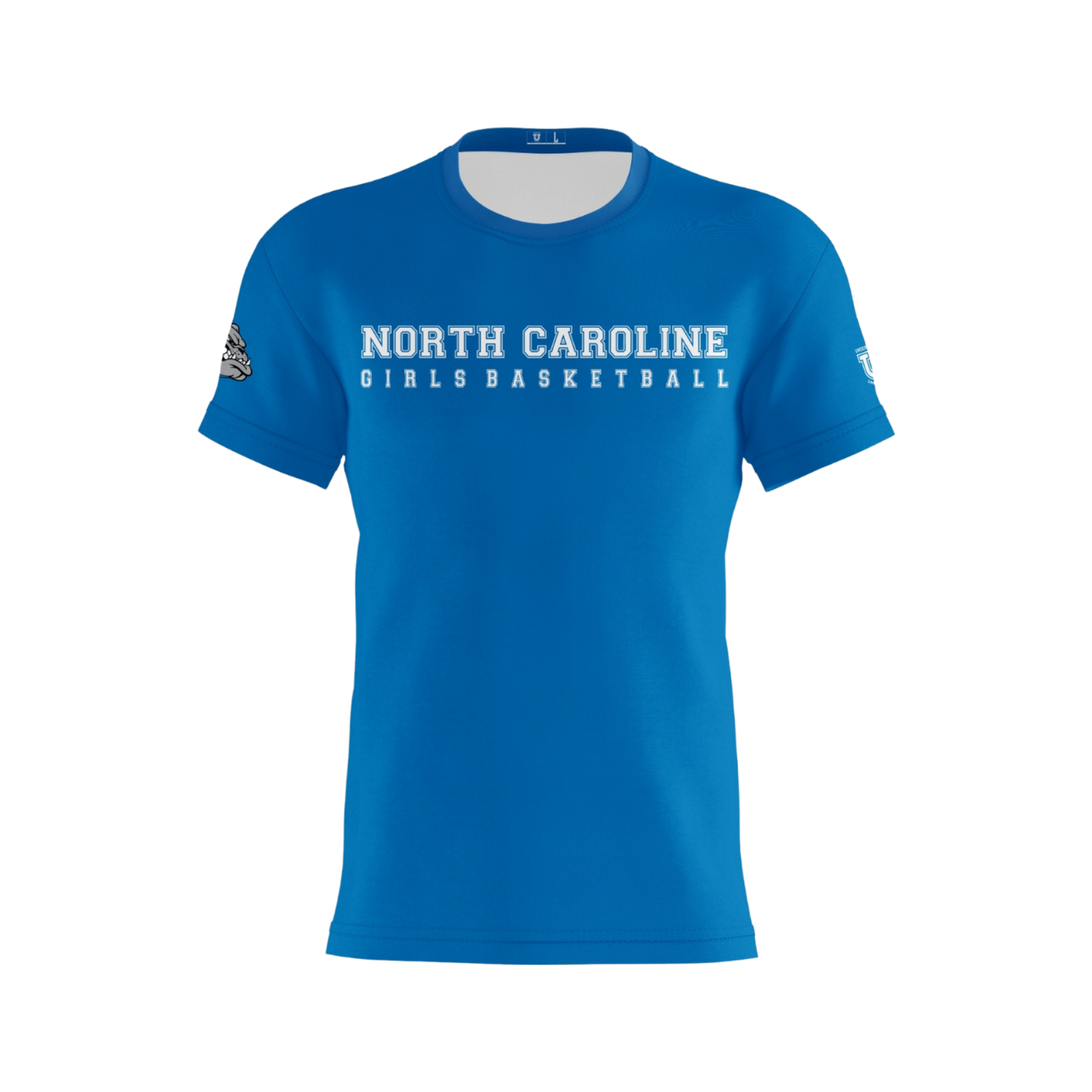 North Caroline Performance Apparel ~ NC Girls Basketball {Blue}