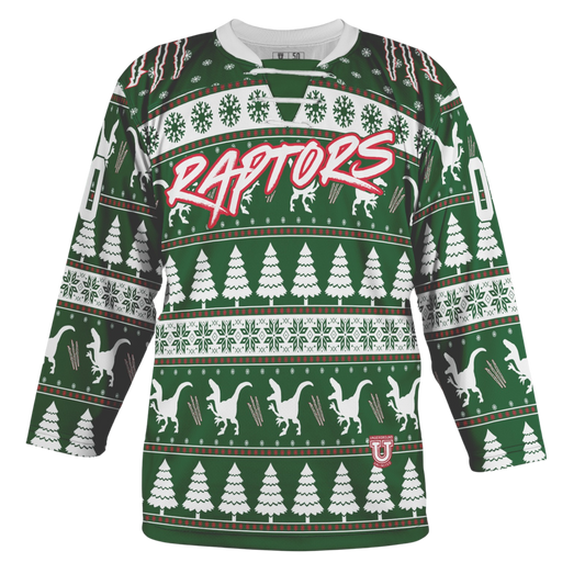 Delmarva Raptors Christmas Jersey - 2023 Green