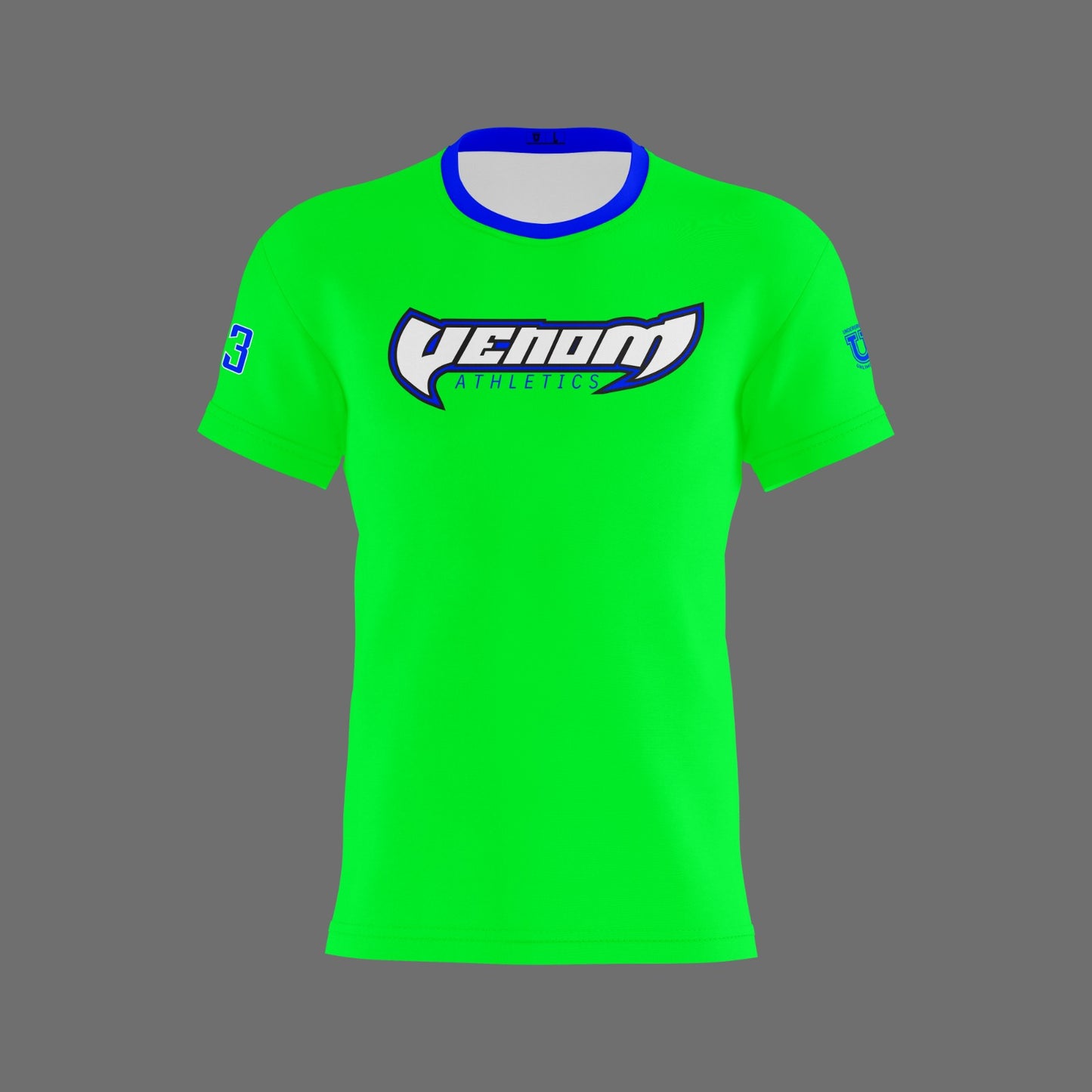 Venom Athletics Dri Tech T-Shirt ~ Bright Green