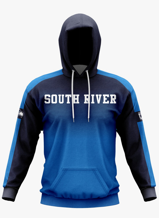South River Performance Hoodie ~ Navy to Columbia {Player Replica}