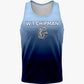 W.T. Chipman Dri Tech Tank Top ~ Columbia Ombre "Home of the Spartans"