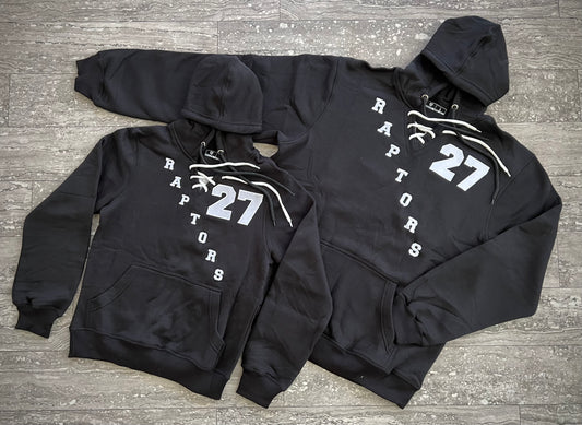 Delmarva Ice Hockey Embroidered Cotton Hoodie