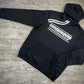 Underground Unlimited Adult Midweight Soft Hoodie ~ Black with Reflective Wording