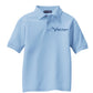 Embroidered Kent School Youth Silk Touch™ Polo ~ 4 Color Options