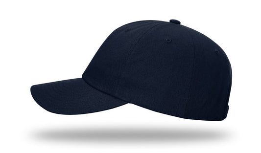 The Kent School Embroidered Hat ~ Navy Dad Hat ~ Round Logo