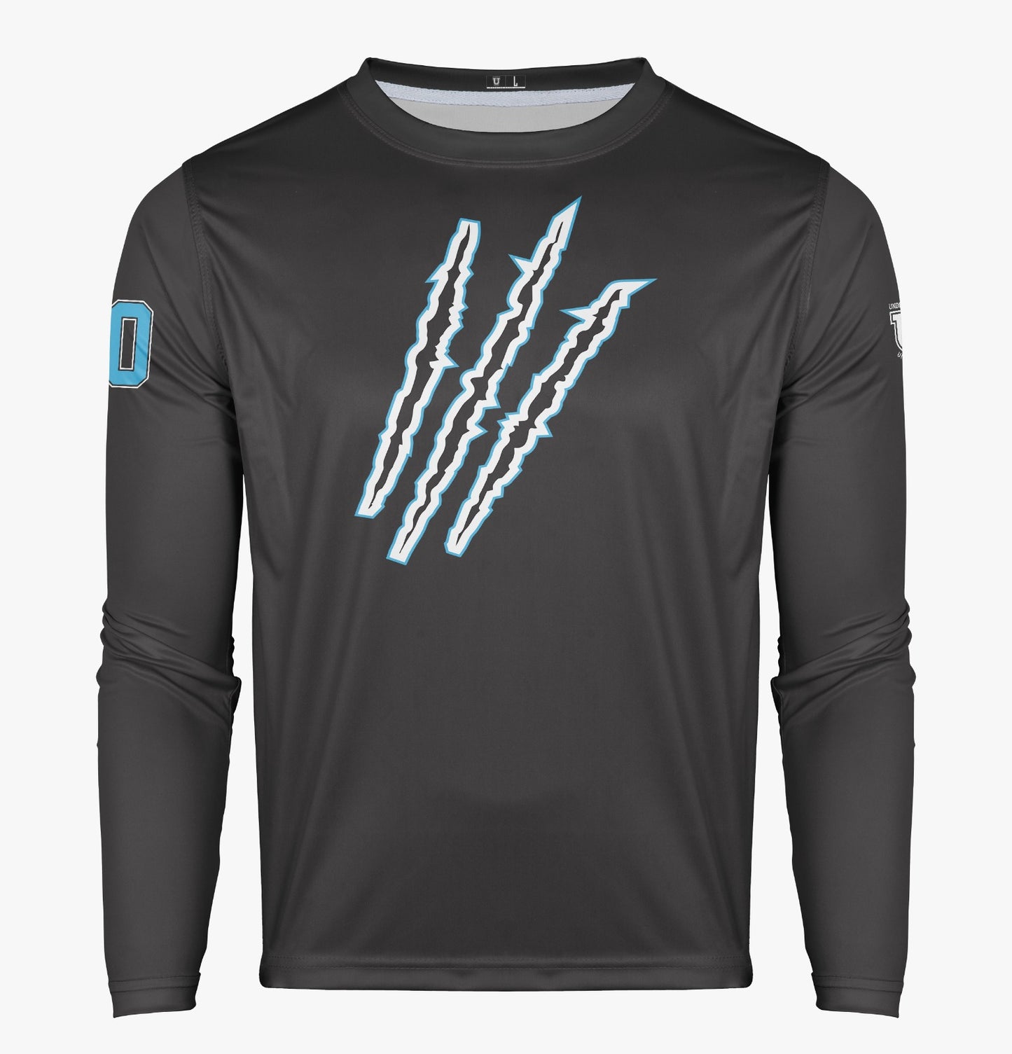 Raptors Pro Performance Sun Long Sleeve ~ Black Raptor Claws