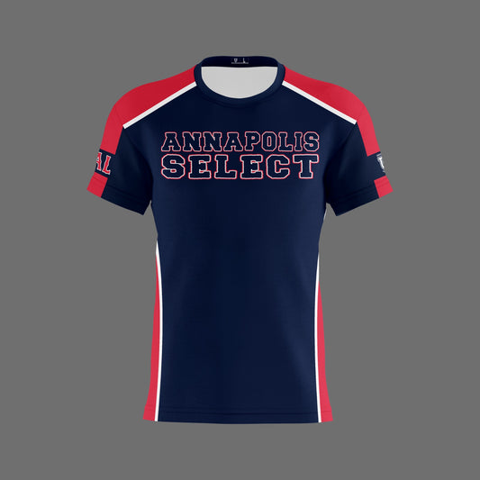 PAL Dri Tech T-Shirt ~ Navy Annapolis Select