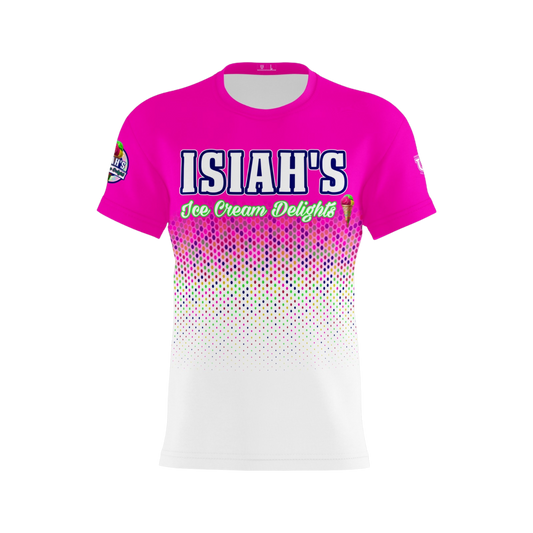Isiah's Ice Cream ~ Player Jersey {Pink}