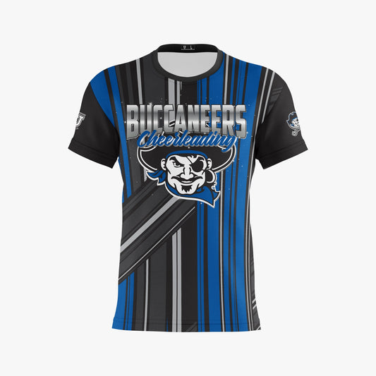 Buccaneers Cheerleading Dri Tech T-Shirt ~ Multi Lineage