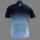 Positive Strides Performance Cycling Jersey ~ Blue Stripe Fade