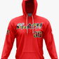 Maryland Clash Performance Hoodie ~ Solid Red