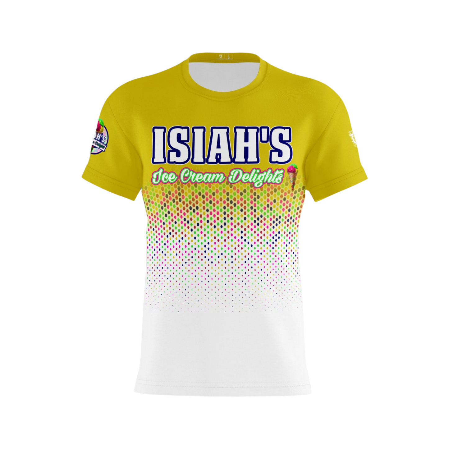 Isiah's Ice Cream ~ Player Jersey {Yellow}