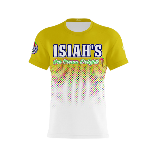 Isiah's Ice Cream ~ Player Jersey {Yellow}