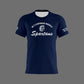 W.T. Chipman Dri Tech Shirt ~ Spartan Script Navy "Only the Strong are Spartans"