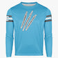 Raptors Pro Performance Sun Long Sleeve ~ Blue Raptor Claws w/ Grey and White Stripes
