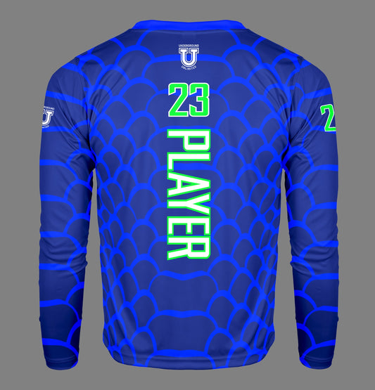 Venom Athletics Pro Performance Sun Long Sleeve ~ Blue Ghosted