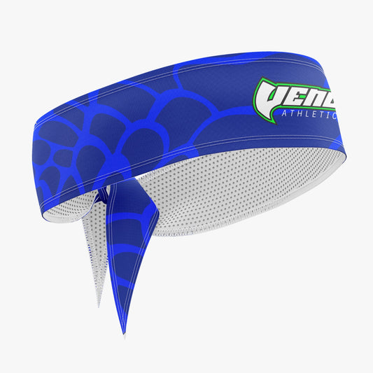 Venom Athletics Headband ~ Blue Ghosted