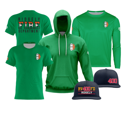 RVFD Dri Tech Apparel ~ Shamrock