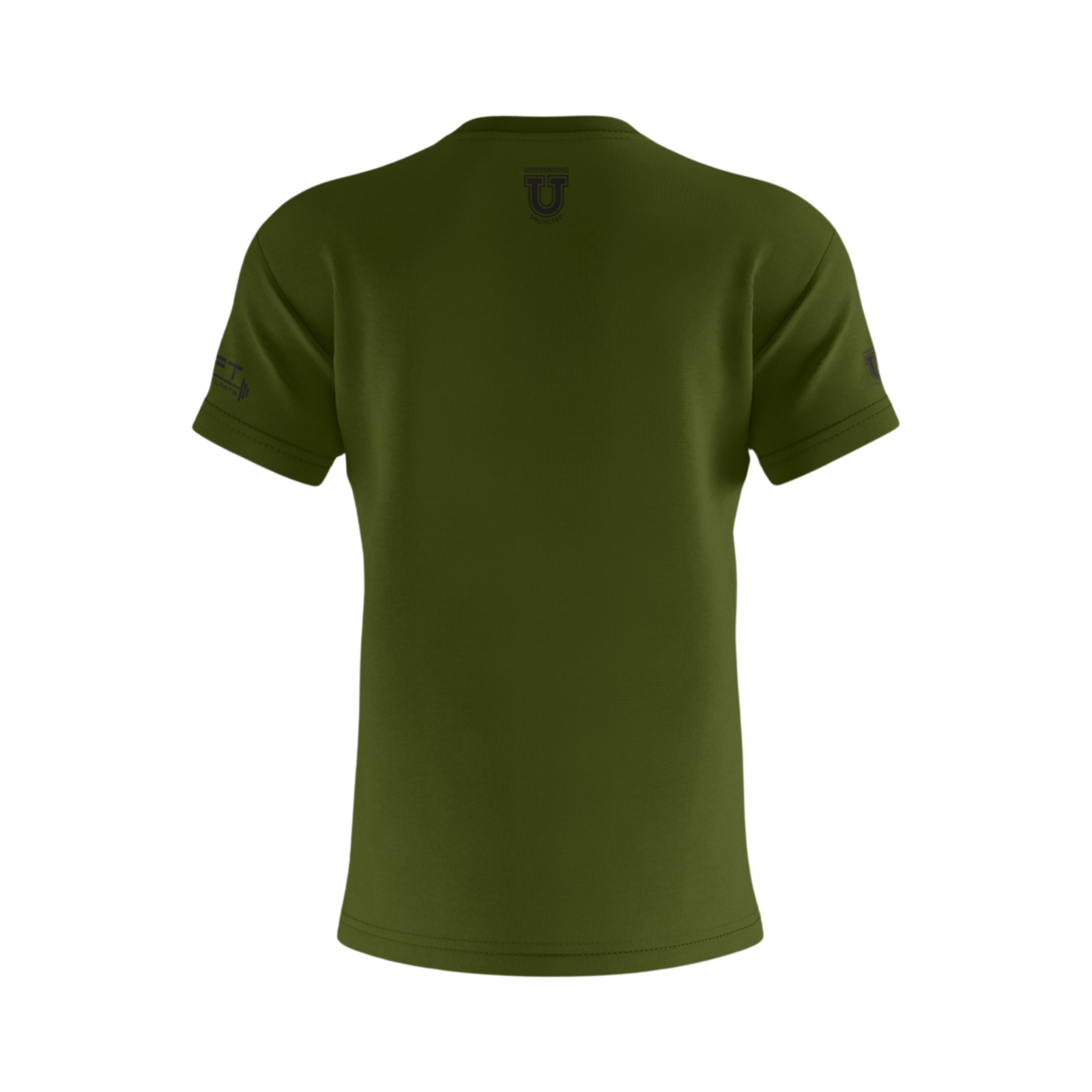 Lift Beyond Limits Performance Dri Tech Shirt ~ Olive Drab Blackout Underground Unlimited 9662