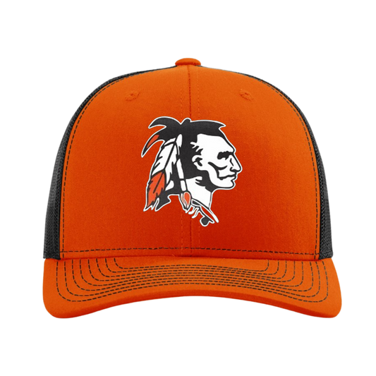 Talbot Braves Snapback ~ Orange/Black