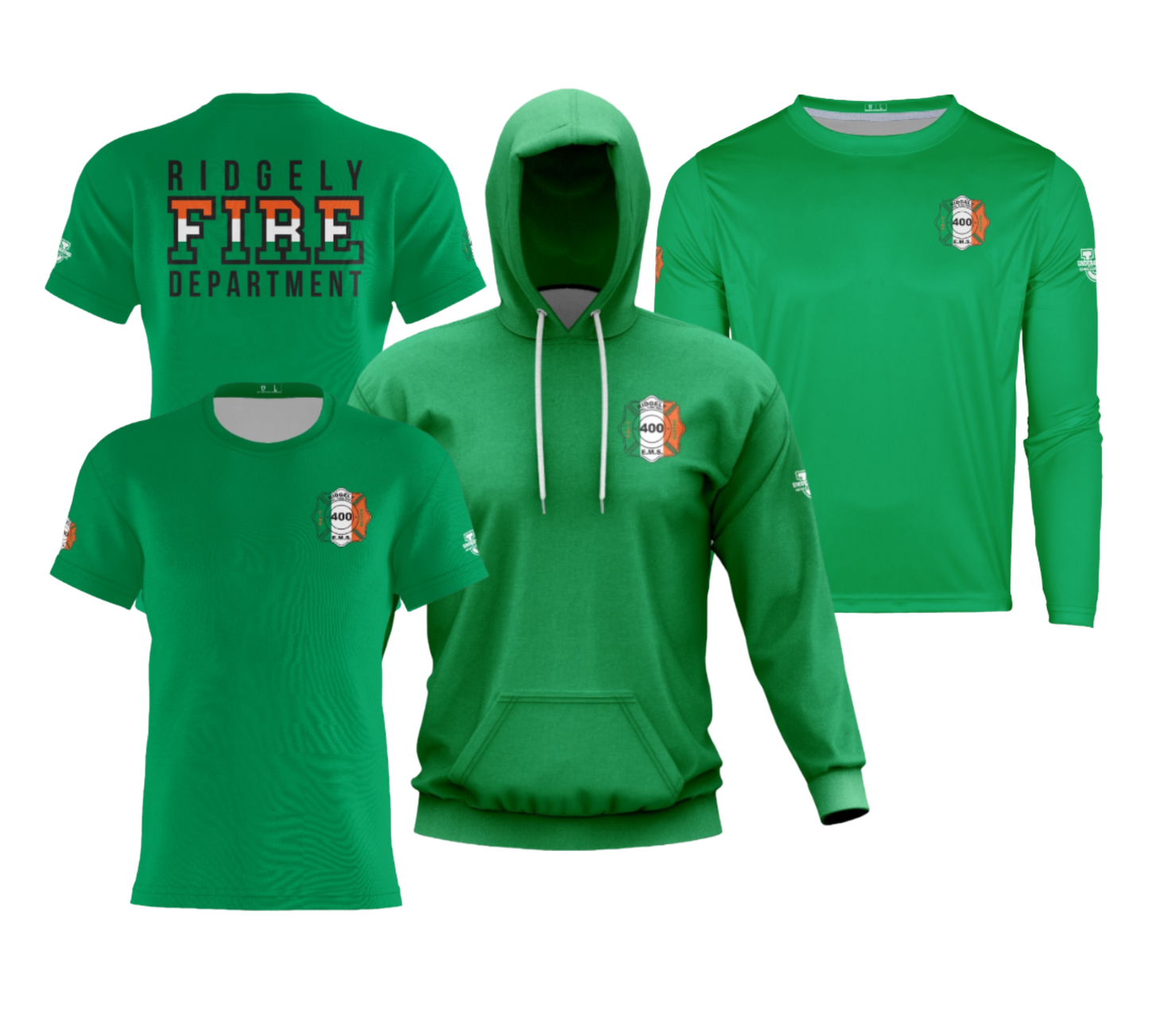 RVFD Dri Tech Apparel ~ Shamrock