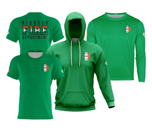 RVFD Dri Tech Apparel ~ Shamrock