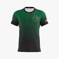 QA Dri Tech T-Shirt - Green to Black Clay Target Logo