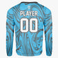 ***NEW For 2023*** Raptors Pro Performance Sun Long Sleeve ~ Blue and Grey Marble