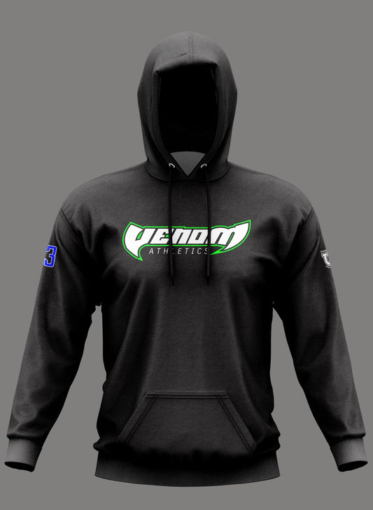 Venom Athletics Performance Hoodie ~ Black