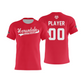 Harundale Performance Dri Tech Apparel ~ "Harundale Travel Baseball" Solid Red