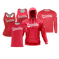 Harundale Performance Dri Tech Apparel ~ "Harundale Travel Baseball" Solid Red
