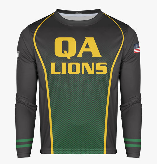 QA Pro Performance Sun Long Sleeve ~ "QA Lions"