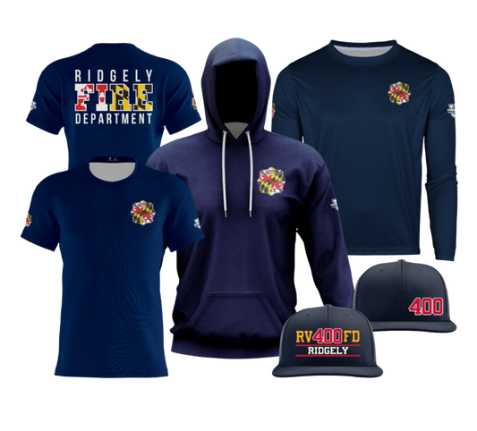 RVFD Dri Tech Apparel ~ Standard Blues {Maryland}