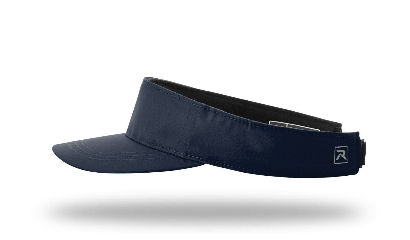 The Kent School Embroidered Visor ~ Navy