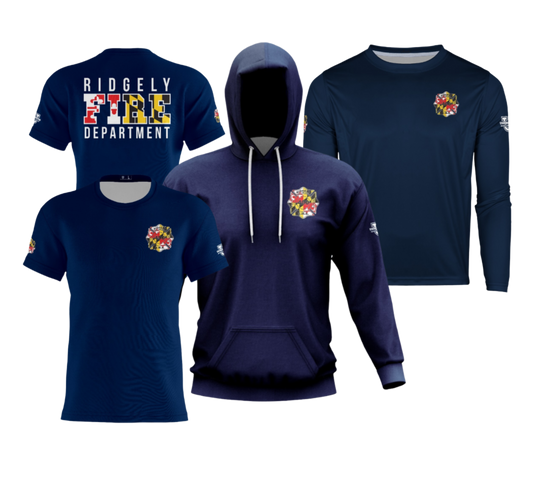 RVFD Dri Tech Apparel ~ Standard Blues {Maryland}