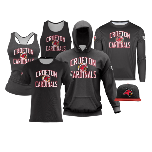 Crofton Cardinals Performance Dri Tech Design ~ Black
